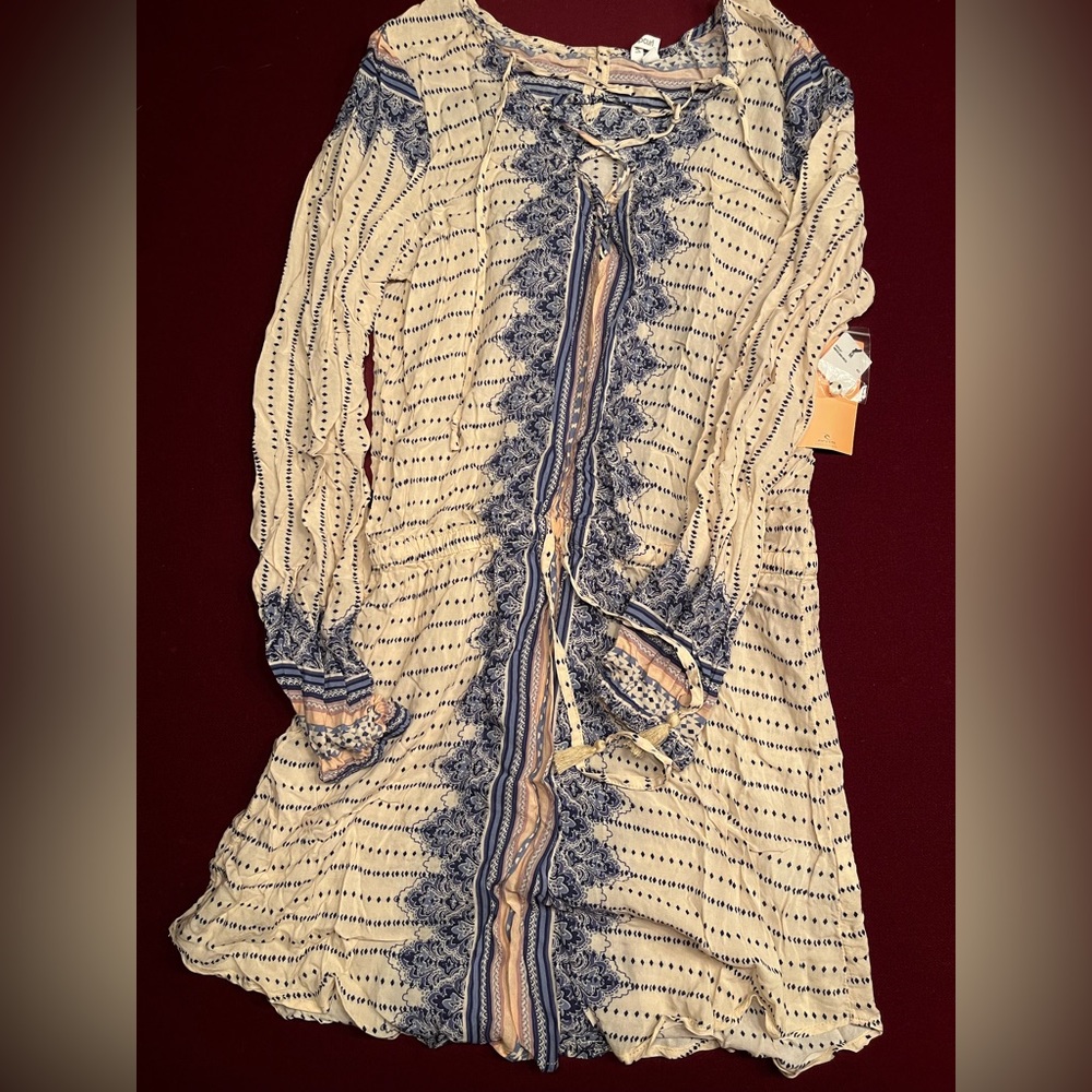 Rip curl romper/swim cover-up- NEW WITH TAGS, size M